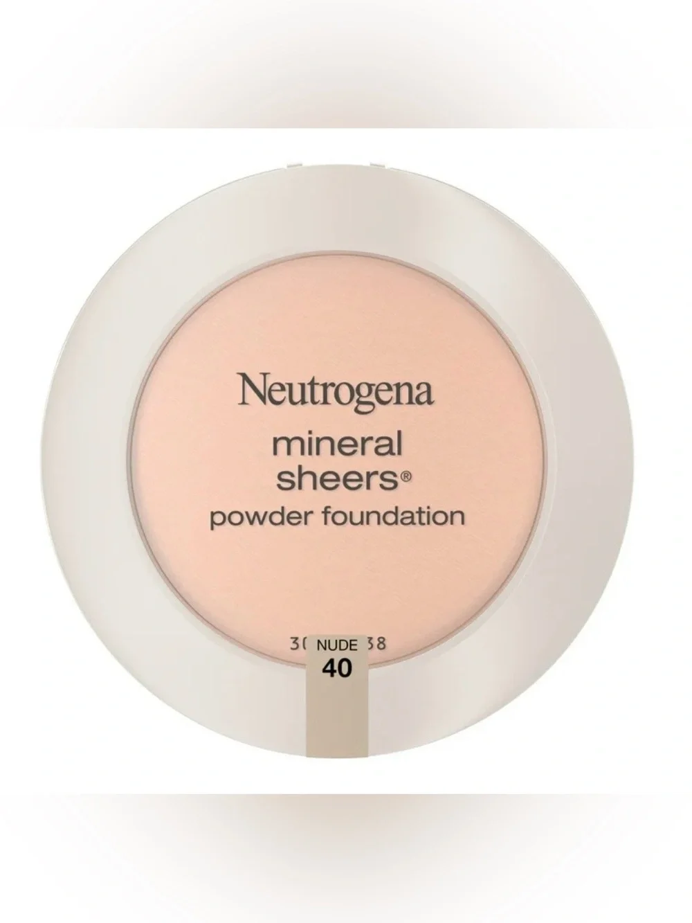 Neutrogena NEW Mineral Sheers Oil-Free Powder Foundation, Nude